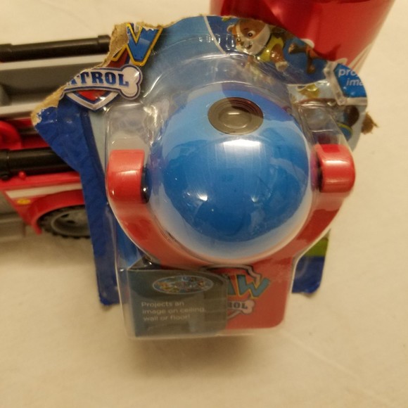 Fire Truck Paw Patrol Fire Engine Truck Dog Fireman Marshall & night light - Picture 4 of 7